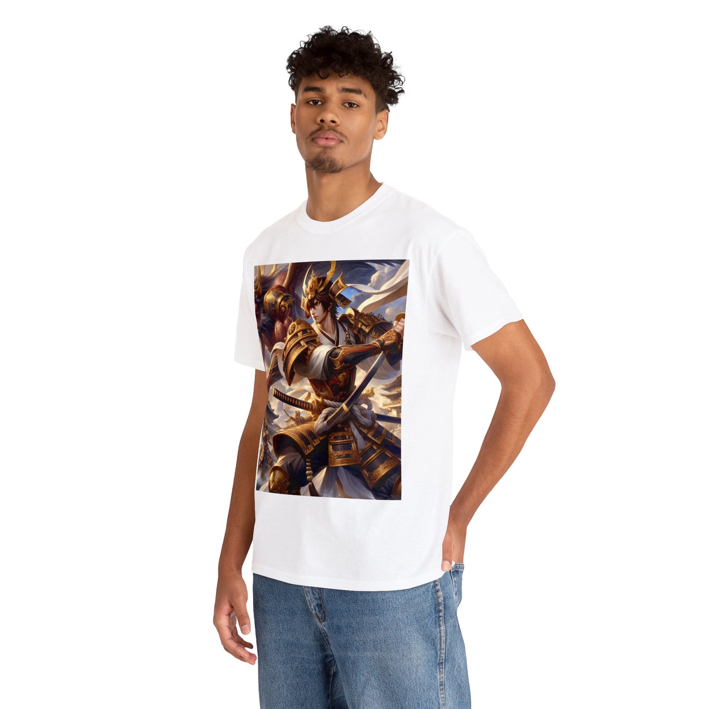 Samurai Virgo (3) Unisex Heavy Cotton Tee