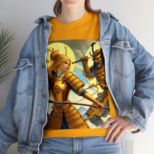 Samurai Leo (F1) Unisex Heavy Cotton Tee