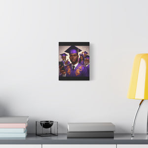 Celebrate Graduation with Custom Matte Canvas Art, Graduation Gift, Home Decor, Wall Art, Unique Graduation Keepsake