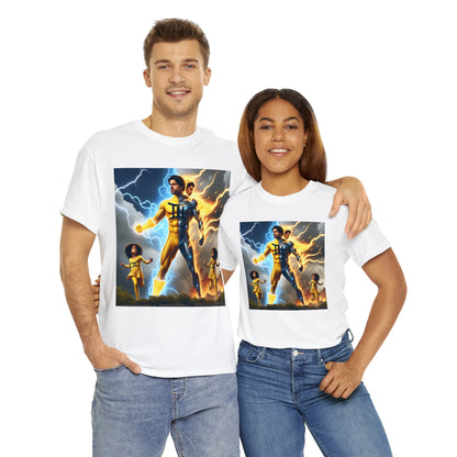 Gemini Father's Day (4) Unisex Heavy Cotton Tee