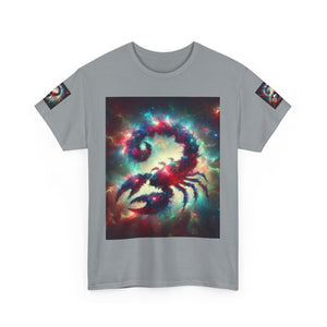 Cosmic Scorpion Tee | Unisex Heavy Cotton Tee | Astrowar Graphic Tees | Space Lover Apparel | Unique Astrology Shirt | Gift for Star [...]
