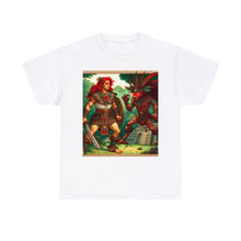 Load image into Gallery viewer, Aries Aztec (3) Unisex Heavy Cotton Tee
