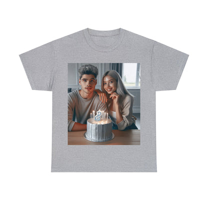 Cancer Birthday (3) Unisex Heavy Cotton Tee