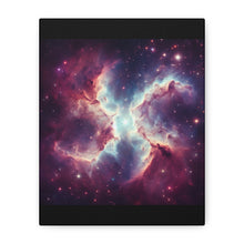 Load image into Gallery viewer, Galactic Canvas Art, Celestial Wall Decor, Cosmic Artwork, Space-Themed Home Decor, Stretched Canvas Print

