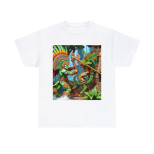 Load image into Gallery viewer, Pisces Aztec (3) Unisex Heavy Cotton Tee
