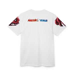 Bold Red Graphic Unisex Tee, Statement Shirt, Casual Wear, Graphic Tee, Streetwear Fashion, Gift for Gamers