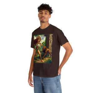 Virgo Aztec (F2) Unisex Heavy Cotton Tee