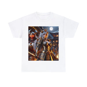 Samurai Cancer (F1) Unisex Heavy Cotton Tee