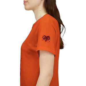 Edgy Aries Graphic Tee, Astrology Shirt, Perfect Gift for Zodiac Lovers, Unisex Cotton Top, Stylish Casual Wear