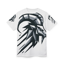 Load image into Gallery viewer, Bold Graphic Unisex Tee – Edgy Streetwear, Cool Casual Wear, Unique Gift for Him &amp; Her, Trendy Festival Outfit, Artistic Print T-Shirt
