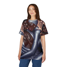 Load image into Gallery viewer, Cosmic Love Unisex Cut &amp; Sew Tee - Perfect Gift for Cancer Zodiac Fans
