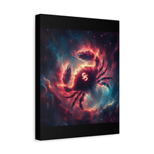 Load image into Gallery viewer, Cosmic Crab Canvas Wall Art, Home Decor for Astrology Lovers, Celestial Crab Decor, Zodiacs, Unique Gift for Birthdays, Wall Hangings, [...]
