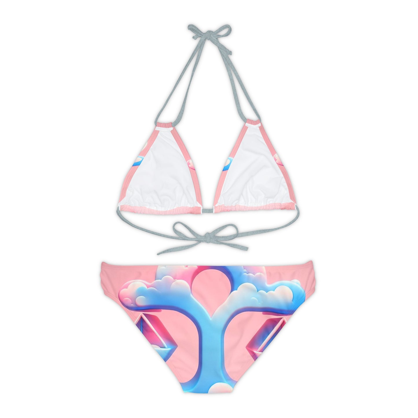 Libra (1) Strappy Bikini Set (AOP)