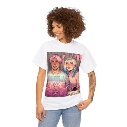 Libra Birthday (4) Unisex Heavy Cotton Tee