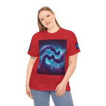 Load image into Gallery viewer, Aquarius Galaxy Themed Unisex Heavy Cotton Tee, Cosmic T-Shirt, Sci-Fi Apparel, Unique Space Graphic Tee, Gifts for Star Wars Lovers, Trendy [...]
