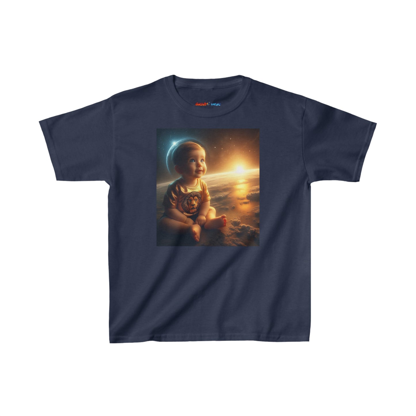 Leo Astro Baby (2) Kids Heavy Cotton™ Tee