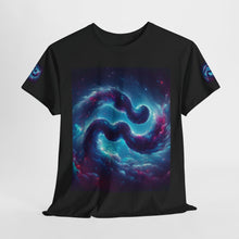 Load image into Gallery viewer, Aquarius Galaxy Themed Unisex Heavy Cotton Tee, Cosmic T-Shirt, Sci-Fi Apparel, Unique Space Graphic Tee, Gifts for Star Wars Lovers, Trendy [...]
