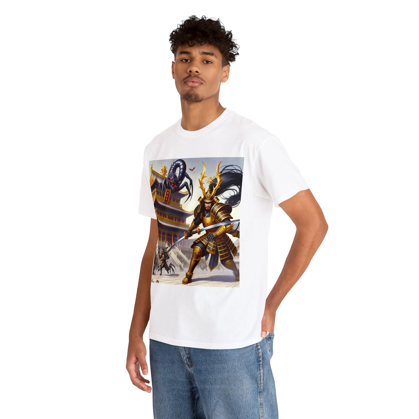 Samurai Scorpio (1) Unisex Heavy Cotton Tee