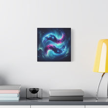 Load image into Gallery viewer, Galaxy Aquarius Wave Canvas Art, Modern Home Decor, Cosmic Wall Art, Unique Gift, Space Lovers
