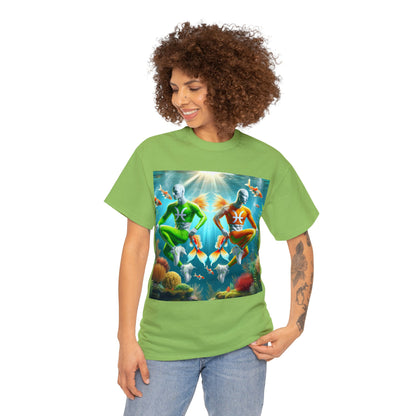 Team Pisces (4) Unisex Heavy Cotton Tee