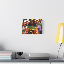 Load image into Gallery viewer, Graduation Canvas Art, Celebratory Wall Decor, College Graduation Gift, Personalized Room Decoration, Unique Art for Graduates

