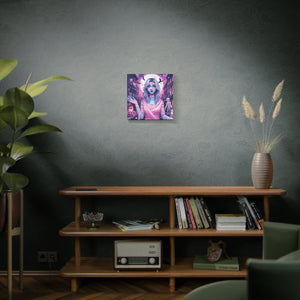 Halloween Art Canvas, Spooky Decor, Wall Art, Halloween Decoration, Witch Artwork, Gifts for Her