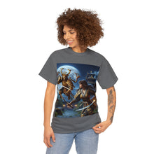 Load image into Gallery viewer, Samurai Virgo (F1) Unisex Heavy Cotton Tee
