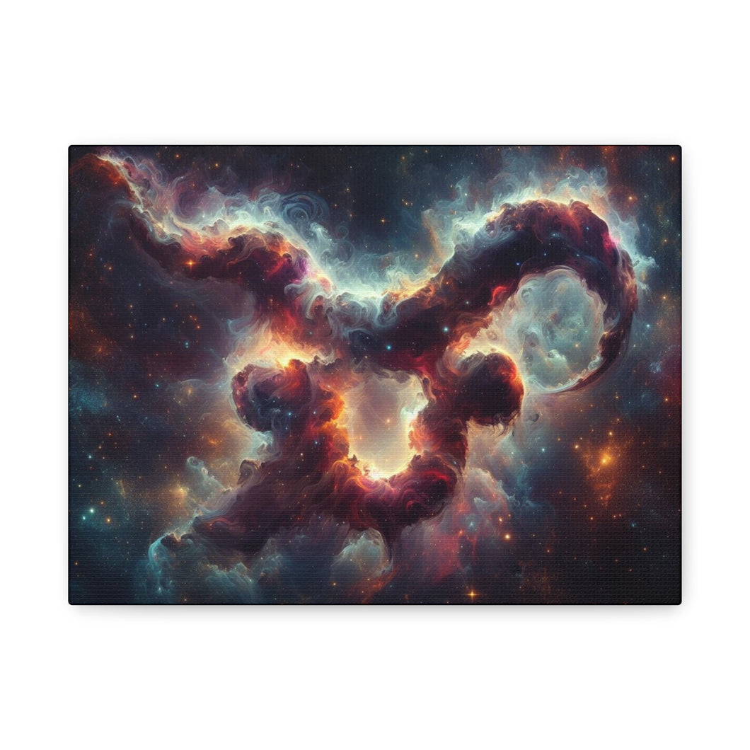 Celestial Taurus Canvas Print, Astrological Wall Art, Zodiac Decor, Horoscope Gift, Unique Home Decoration