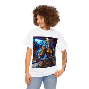 Samurai Aquarius (F2) Unisex Heavy Cotton Tee