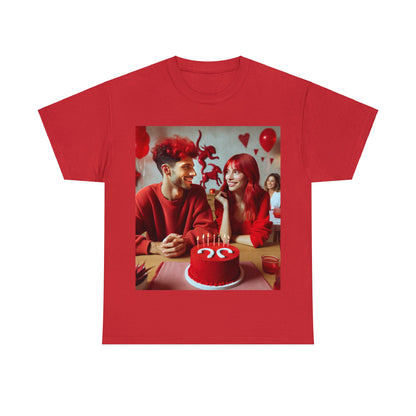 Aries Birthday (3) Unisex Heavy Cotton Tee