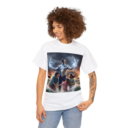 Cancer Father's Day (4) Unisex Heavy Cotton Tee