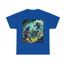 Load image into Gallery viewer, Aquarius Aztec (2) Unisex Heavy Cotton Tee
