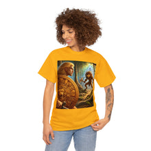 Load image into Gallery viewer, Leo Aztec (5) Unisex Heavy Cotton Tee
