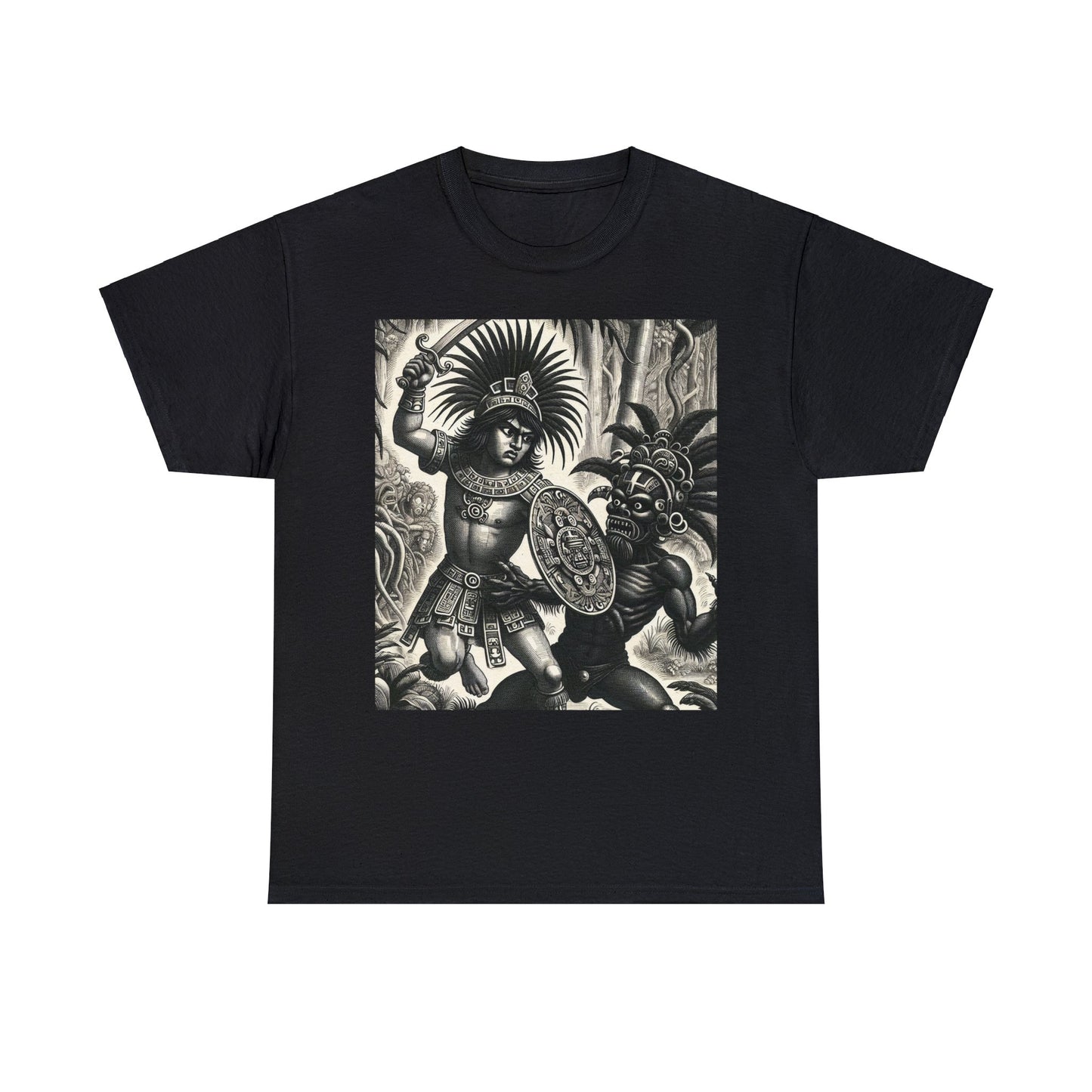 Scorpio Aztec (1) Unisex Heavy Cotton Tee