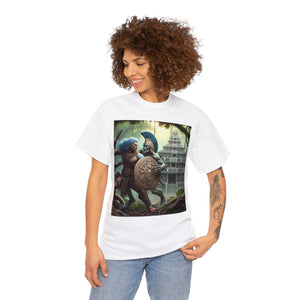 Aquarius Aztec (1) Unisex Heavy Cotton Tee