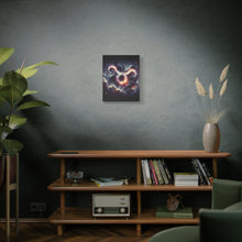 Load image into Gallery viewer, Cosmic Taurus Canvas Art, Zodiac Decor, Astrology Wall Hanging, Gift for Taurus, Home Decor, Space Art

