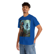 Load image into Gallery viewer, Aquarius Aztec (F4) Unisex Heavy Cotton Tee
