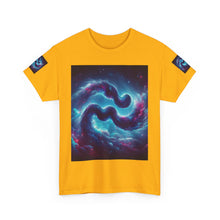 Load image into Gallery viewer, Aquarius Galaxy Themed Unisex Heavy Cotton Tee, Cosmic T-Shirt, Sci-Fi Apparel, Unique Space Graphic Tee, Gifts for Star Wars Lovers, Trendy [...]
