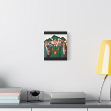 Load image into Gallery viewer, Graduation Canvas Art, Custom Grad Gift, Wall Decor, Graduation Celebration, Personalized Graduation Print
