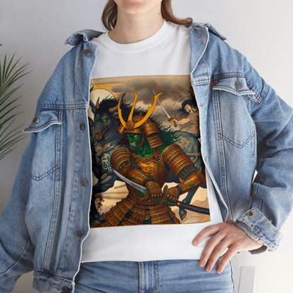 Samurai Taurus (3) Unisex Heavy Cotton Tee