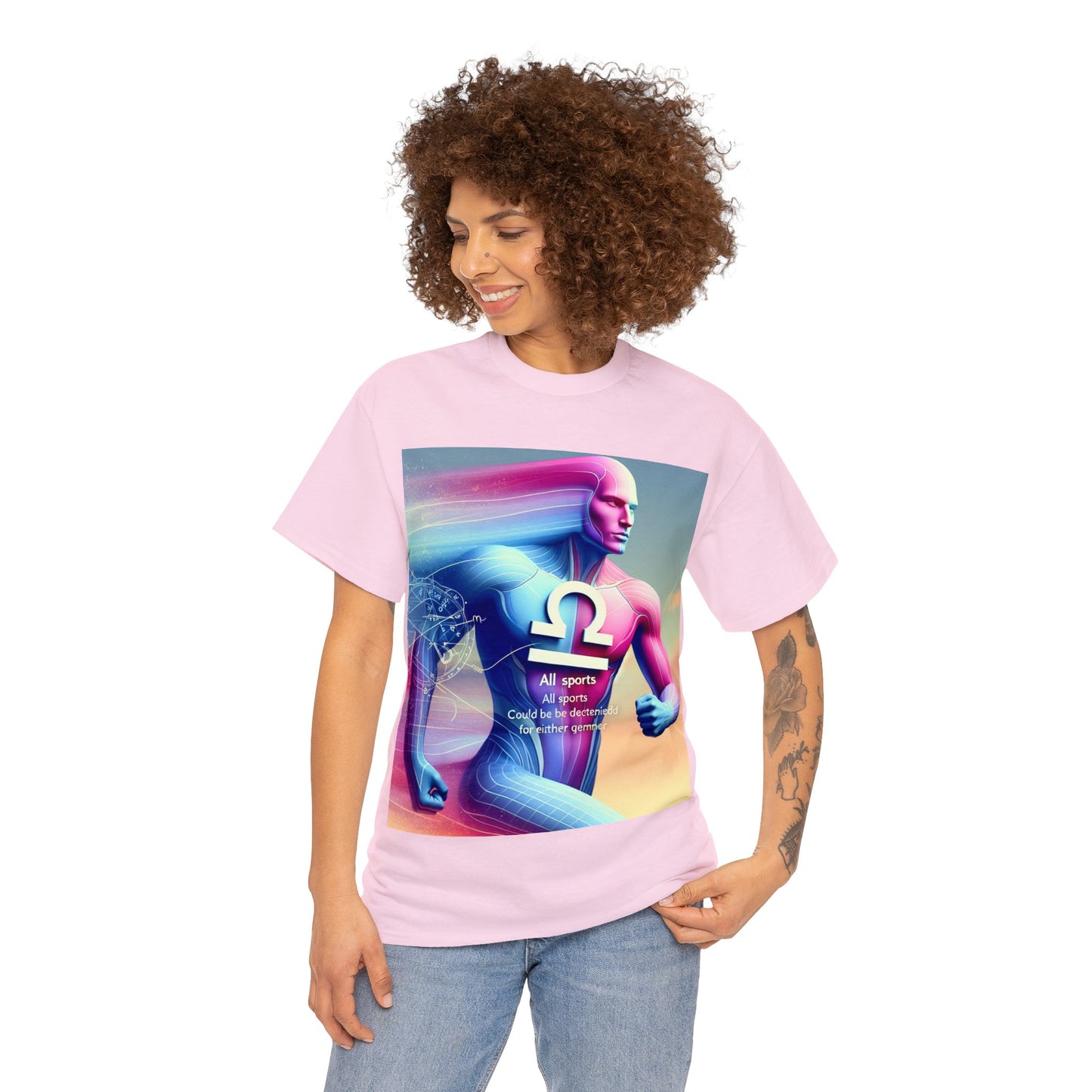 Team Libra (1) Unisex Heavy Cotton Tee