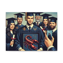 Load image into Gallery viewer, Graduation Canvas Wall Art, Perfect Gift for Graduates, Customizable Graduation Gift, College Decor, Graduation Celebration Decor
