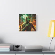 Load image into Gallery viewer, Canvas Print Halloween Pisces Mummy
