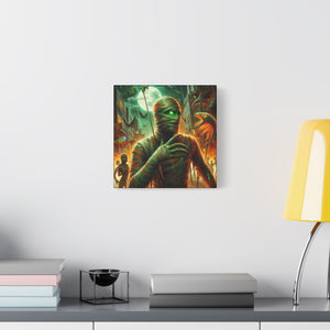 Canvas Print Halloween Pisces Mummy