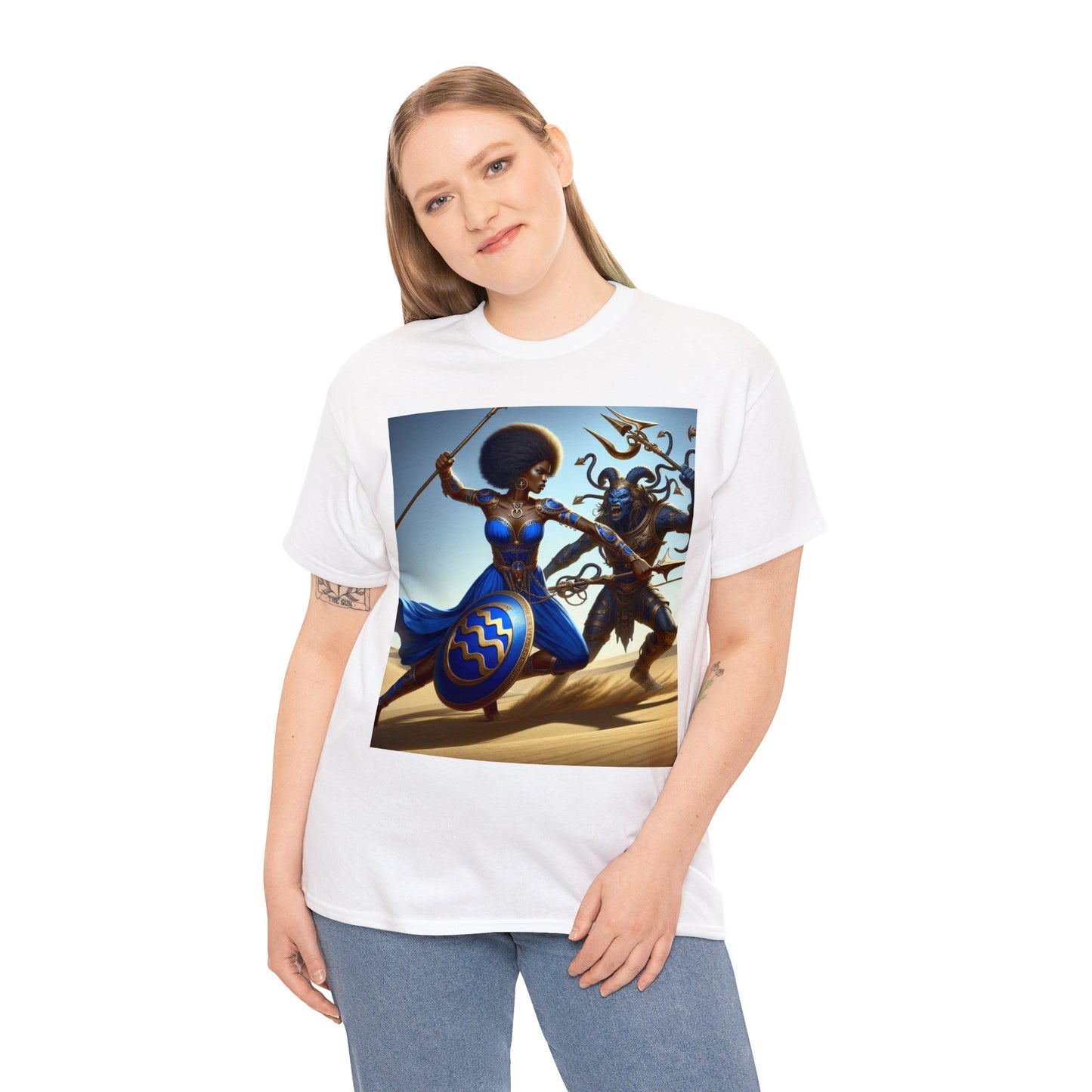 Aquarius Zulu (F1) Unisex Heavy Cotton Tee