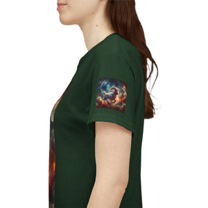 Aries Celestial Astrology Tee - Unisex Short Sleeve Shirt, Cosmic T-Shirt, Horoscope Apparel, Astrology Gift, Zodiac Wear