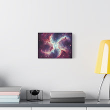 Load image into Gallery viewer, Galactic Canvas Art, Celestial Wall Decor, Cosmic Artwork, Space-Themed Home Decor, Stretched Canvas Print
