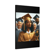 Load image into Gallery viewer, Graduation Canvas Art, Graduation Gift for Her, High School Graduation Decor, College Grad Wall Art, Inspirational Graduation Gift

