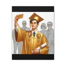 Load image into Gallery viewer, Graduation Canvas Print, Gift for Grads, Home Decor, Wall Art for Graduates, Unique Graduation Gift, Matte Finish Decoration
