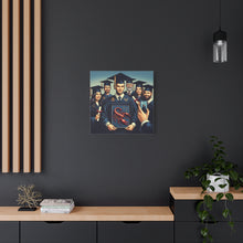 Load image into Gallery viewer, Graduation Canvas Wall Art, Perfect Gift for Graduates, Customizable Graduation Gift, College Decor, Graduation Celebration Decor
